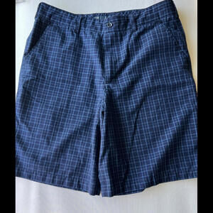 Cleveland Classics | Blue Checkered Men's Golf Shorts - Size 34